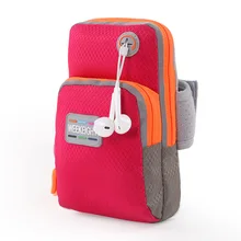 5 дюймов Водонепроницаемый сотовый телефон повязки держатель для велосипеда цикла Бег запястье руки спортивные Фитнес сумка для iPhone 7 /6 S