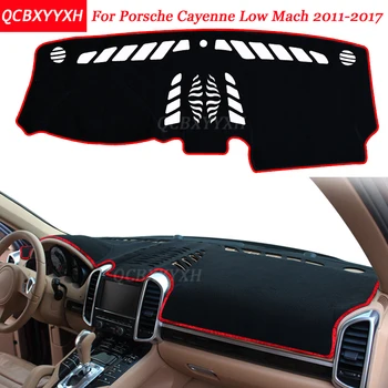 

Car Styling Dashboard Avoid Light Pad Polyester For Porsche Cayenne Low Mach 2011-2017 Instrument Platform Cover Protective Mats