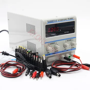 

ZHAO XIN PS-3005D Variable 30V 5A DC Power Supply Lab Grade 1mA Adjustable (110V & 220V US EU UK AU)