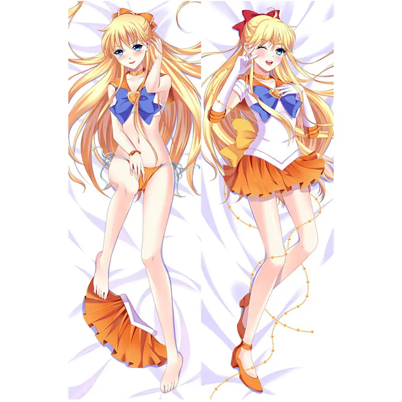 С рисунком из аниме «Сейлор Мун», накидка для подушки, Chibiusa Усаги Цукино Dakimakura Чехол сексуальная девушка 3D двухсторонняя постельные принадлежности обниматься тела Чехол - Цвет: DIY 2WAY