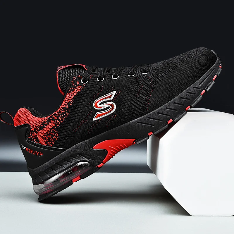 

New Design Men's Sneakers Air Cushion Soles Running Shoes Sports Outdoor Jogging Shoes Zapatillas Hombre Footwear Men Sneaker