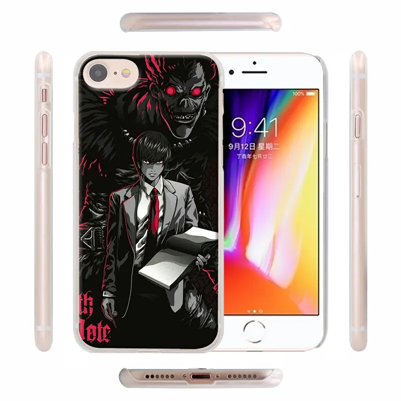 Death Note чехол для телефона для Apple iPhone X XR 7 8 Plus 6 6s Plus XS MAX 11 Pro Max SE чехол для телефона Coque