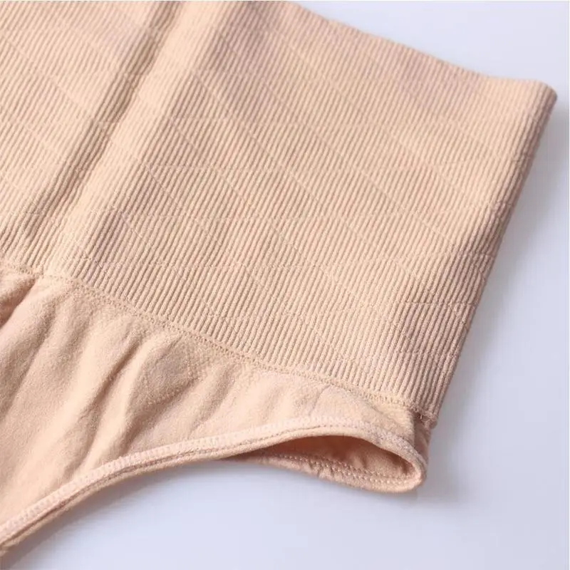 1pc Seamless High Waist Belly Hip Breathable Seamless Ladies Body Shaping Underwear Slimming Control Panties