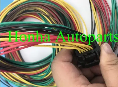 Free shipping 26 Pin/Way ECU Auto Computer Connector Oil Gas Electrical Plug With Cable Wire Pigtai