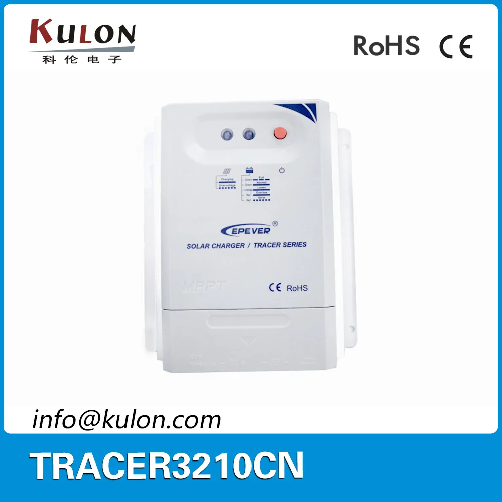 

MPPT EPever Tracer30A 12V 24V Solar Controller with Multiple Dry Contact Control Mode for Max100V Input Solar Panel Regulator
