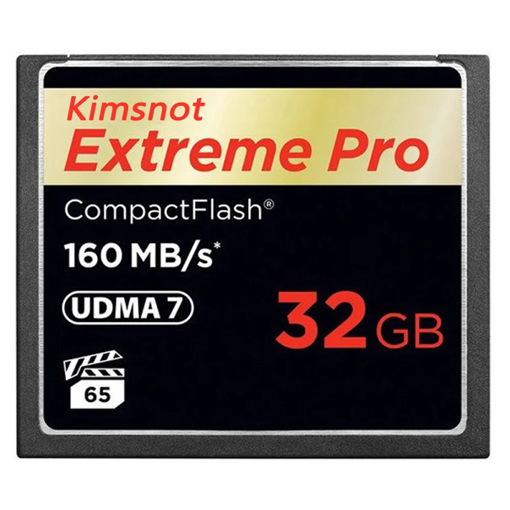 Kimsnot Extreme Pro карты памяти Compact Flash карта 32GB 64GB 128GB 256GB CF Compactflash высокое Скорость 160