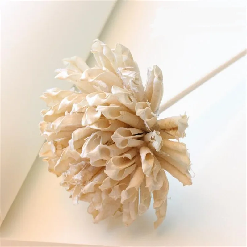 DIY ручной работы сплошной цвет кунжута цветок ротанга простой стиль тростниковый диффузор украшение дома Прямая