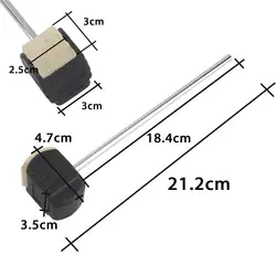 Педаль барабана для окуня, шерсть, войлок, ручка из нержавеющей стали, аксессуары для ударных инструментов