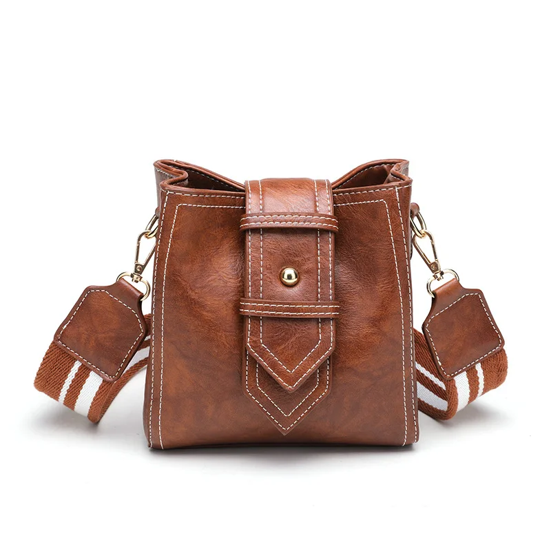 Buy 2018 Korean Style Women Shoulder Handbags Bags Strap Bucket Handbag Simple