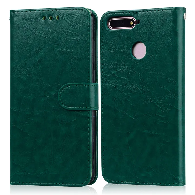 Чехол для Honor 7C AUM L41 чехол 5 7 дюйма кожаный кошелек с откидной крышкой телефона Huawei