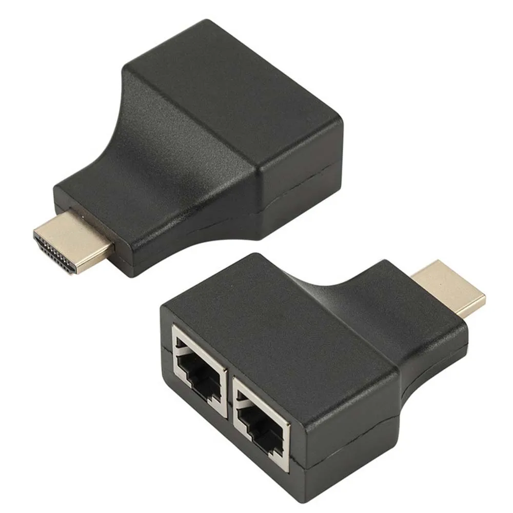 Yubeter мини HDMI, Овер-RJ45 ретранслятор сигнала 1080 P HDMI адаптер Усилитель сигнала расширитель, выдерживающие погружение до 30 метров для DVD ноутбук HDMI HDTV