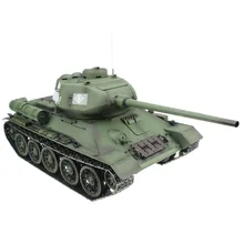 2 4G 1 16 Russian Army T34 T 34 85 RC Battle Tank World War II