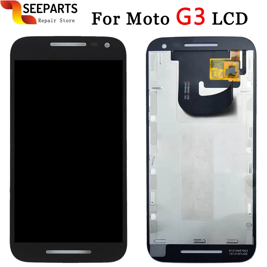 ORIGINAL LCD For Motorola G2 Moto G3 Display G 3rd Gen XT1544 XT1550 XT1540 XT1541 XT1543 Touch Screen Digitizer 2nd XT106 | Мобильные
