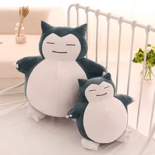 50 см Большой Snorlax аниме плюшевые игрушки прекрасный мультфильм японский мягкая большая подушка чучело кукла подарок для детей дропшиппинг