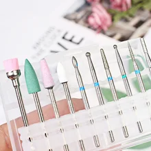 Набор шлифовальных головок из вольфрамовой стали для ногтей специальный шлифовальный инструмент шлифовальный станок