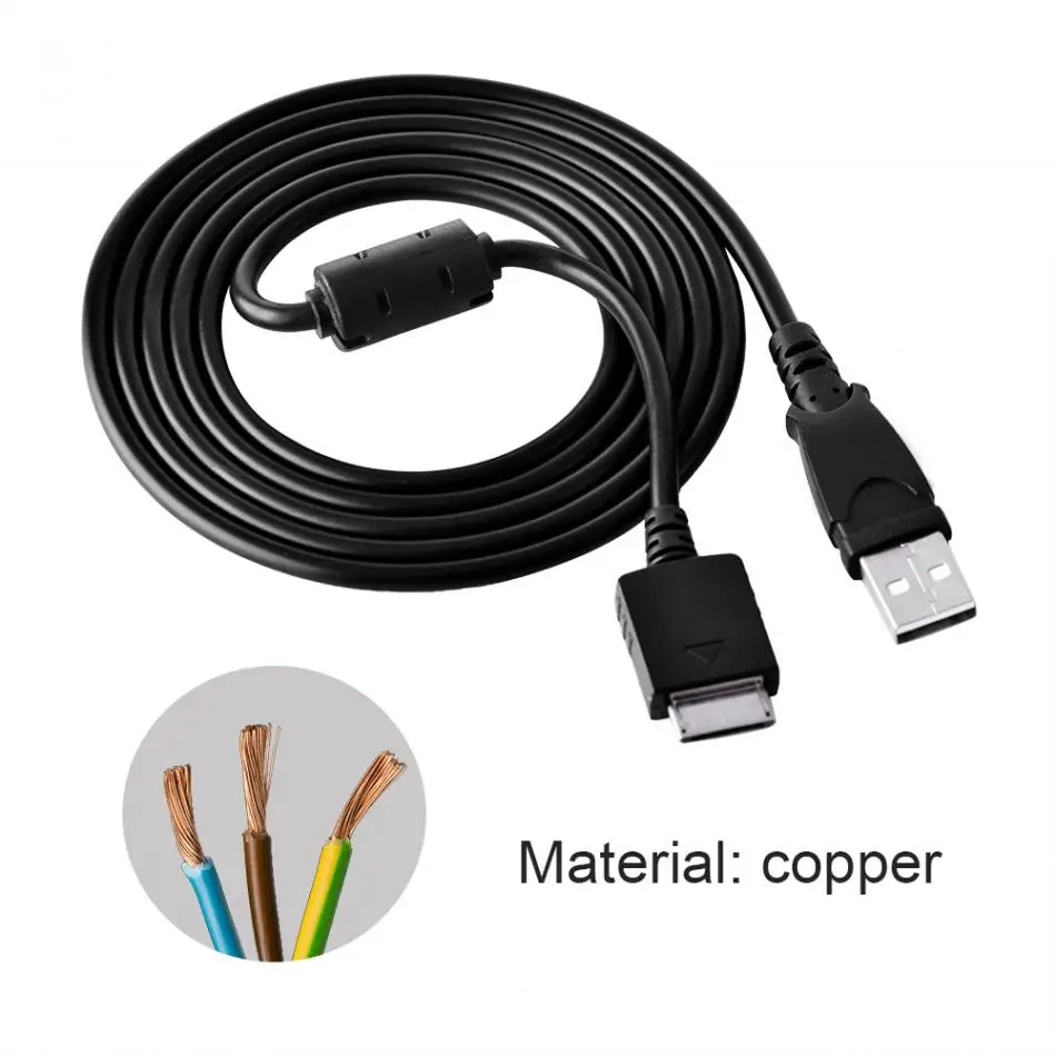 USB Cable Cord Charger For Sony Walkman MP3 MP4 Player NW A916 NW A918