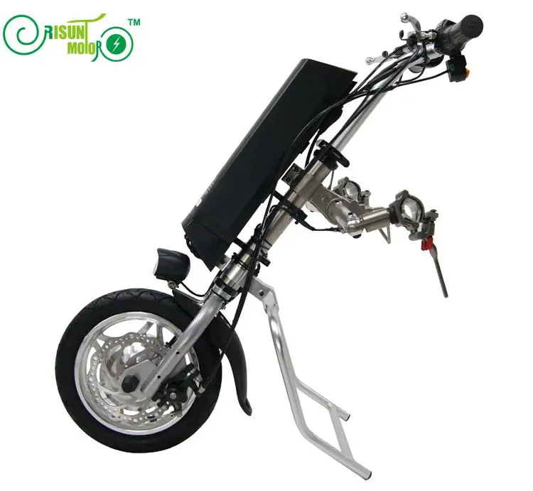 Ue bezcłowy 36V 250W elektryczny ręczny składany wózek inwalidzki załącznik Handbike DIY zestawy do konwersji 36V 9AH akumulator litowo-jonowy Ue bezcłowy 36V 250W elektryczny ręczny składany wózek inwalidzki załącznik Handbike DIY zestawy do konwersji 36V 9AH akumulator litowo-jonowy