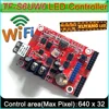 2017 Nuevo WiFi + usbcontrol, TF-S6UW0 P10 panel del módulo LED Placa de control, adecuado para un solo color y doble ► Foto 1/3