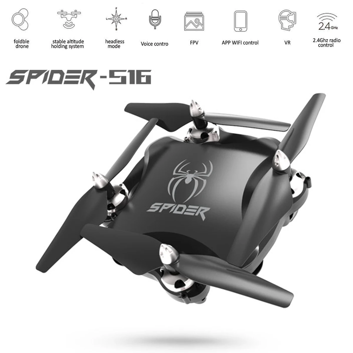 

Charing Time 30mins 6 Channel Quadcopter 200W Remote Control Toys Gifts for Children's Day RC Helicopters Mini Drones