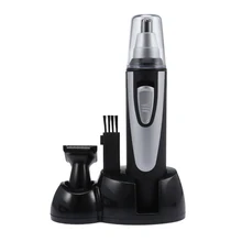 Многофункциональный Электрический Ухо Нос Триммер для стрижки волос 2 в 1 машинка для стрижки волос в носу борода, брови триммер ушной триммер подмышки волосы суппорт