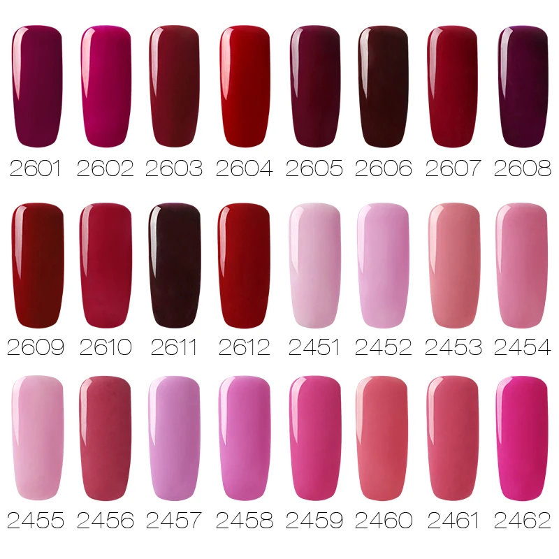 ROSALIND Gel Nail Polish All For Manicure 7ml UV Lacquers Semi Permanent Nail Polish Base Coat For