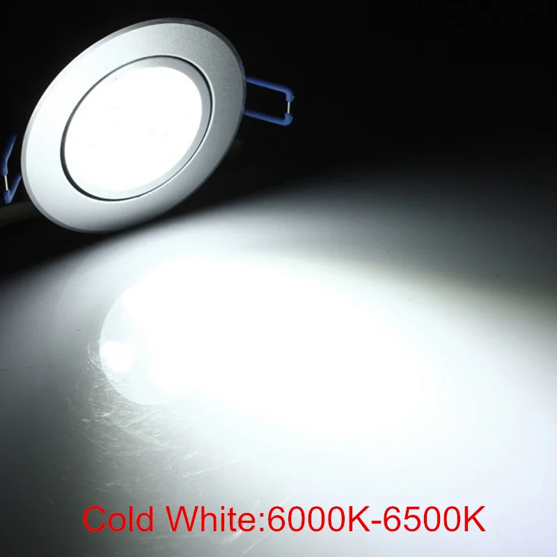 Светодиодный прожектор 9 Вт 15 Вт 21 Вт Встраиваемый светодиодный светильник Epistar шкаф настенный точечный вниз светлые потолочные светильники холодный белый теплый белый для домашнего освещения