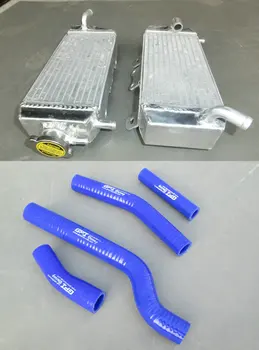 

L&R Aluminum Radiator & Silicone Coolant Hose For Yamaha YZ450F YZ 450 F 2006 YZF450 YZF 450 06 4-Stroke Racing Motocross