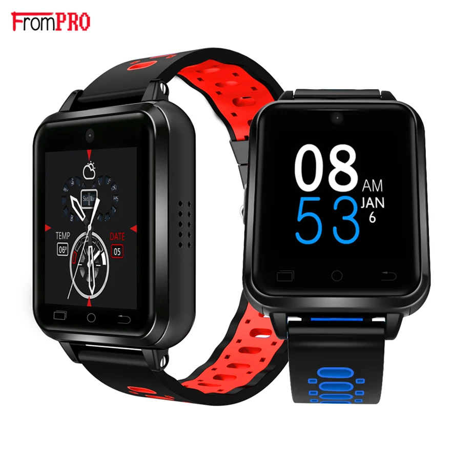 

FROMPRO New 4G Android 6.0 smart watch Q1 Pro IP67 Waterproof Wifi Wearable Devices 2M camera 1GB/8GB Heart Rate smartwatch