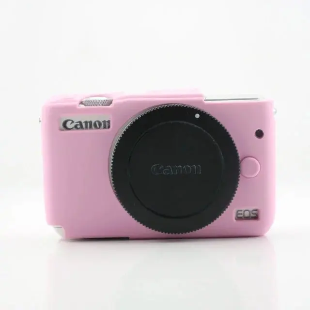 Хорошая мягкая сумка для камеры, силиконовый чехол для Canon EOS M10 EOSM10 EOSM 10, резиновый защитный чехол для камеры