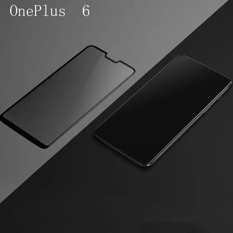 Tfshining New 5D Full Cover Edge Tempered Glass For Oneplus 6 5 5T Screen Protective Glass For One plus 6  Film Protection Glass (6)