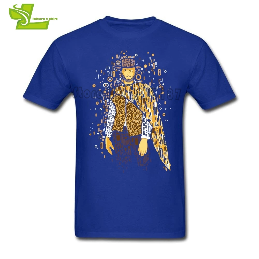 Klimt Eastwood Man/футболка популярные классические свободные топы Мужская футболка с