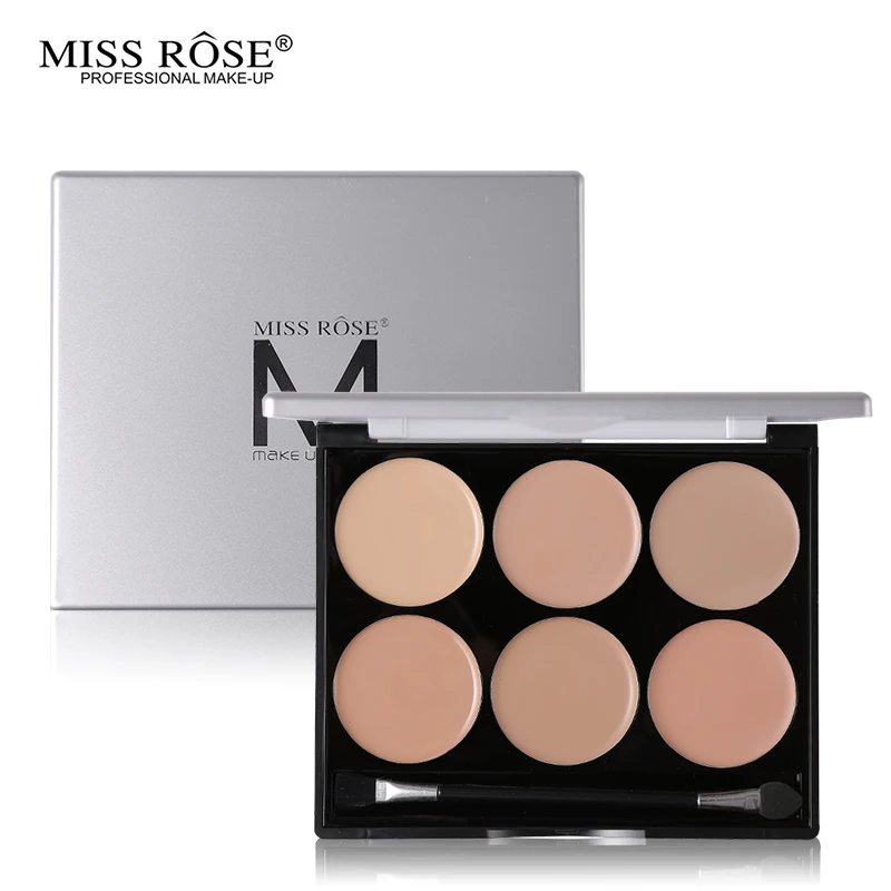 Miss Rose Face основа для макияжа лица 6 палитра тонирующих цветов база корректор