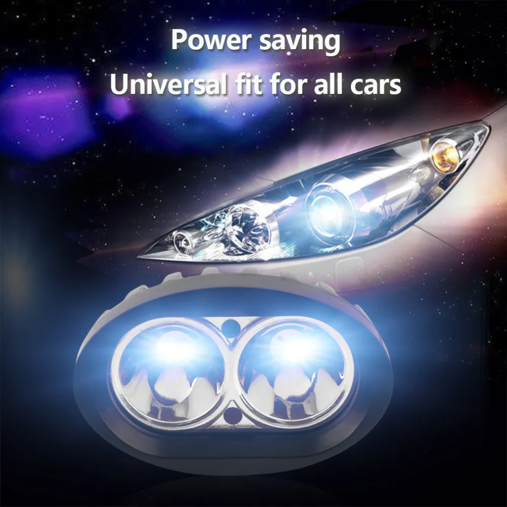 1 Sets Car 3D 20W 6500K 8000lm LED Work flood Light Bar Lamp for