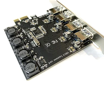 

4 Ports USB 3.0 Super Fast 5Gbps PCI Express(PCIE) Expansion Card Compatible for Windows Server NK-Shopping
