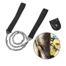 Наружная цепная пила 11 зуб проволочная пила походный портативный складной Цепная Пила Открытый походный набор для выживания в походе