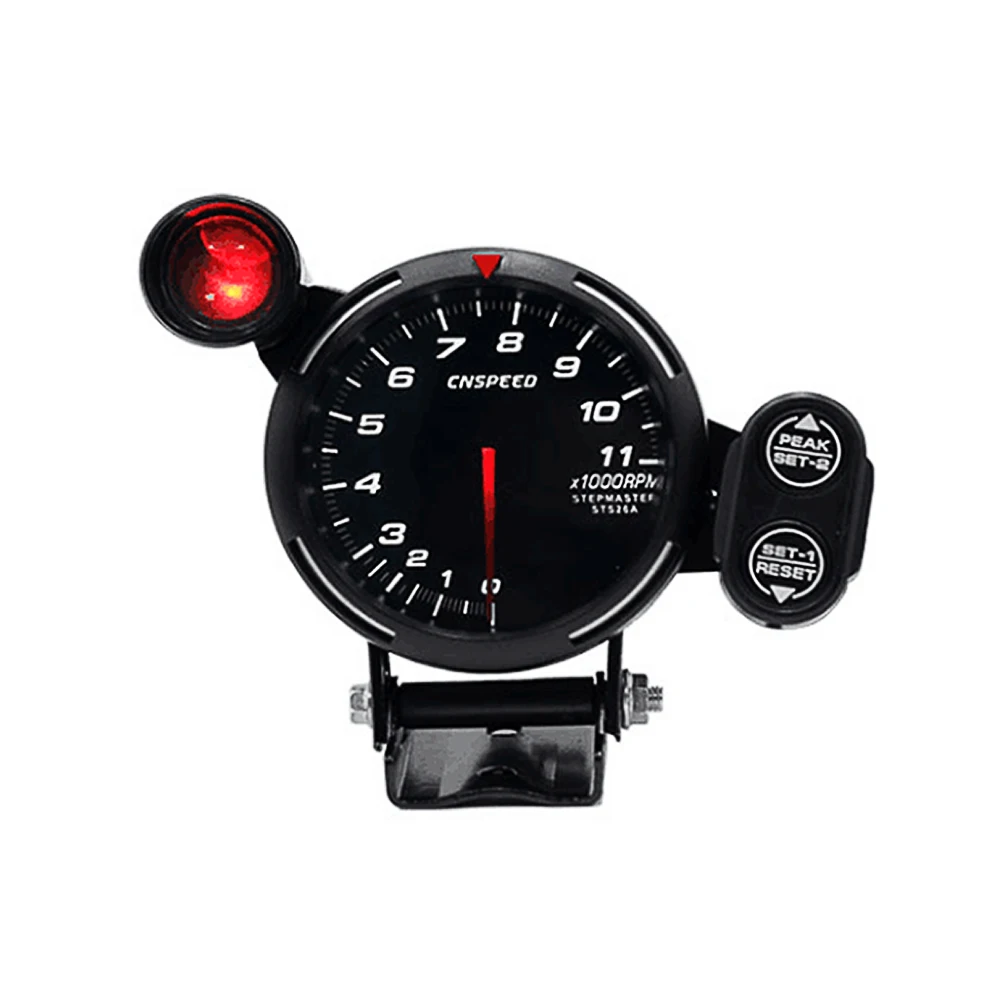 3 5 U0026quot 12v Car Gauge Tachometer Meter Adjustable 0 11000 Rpm