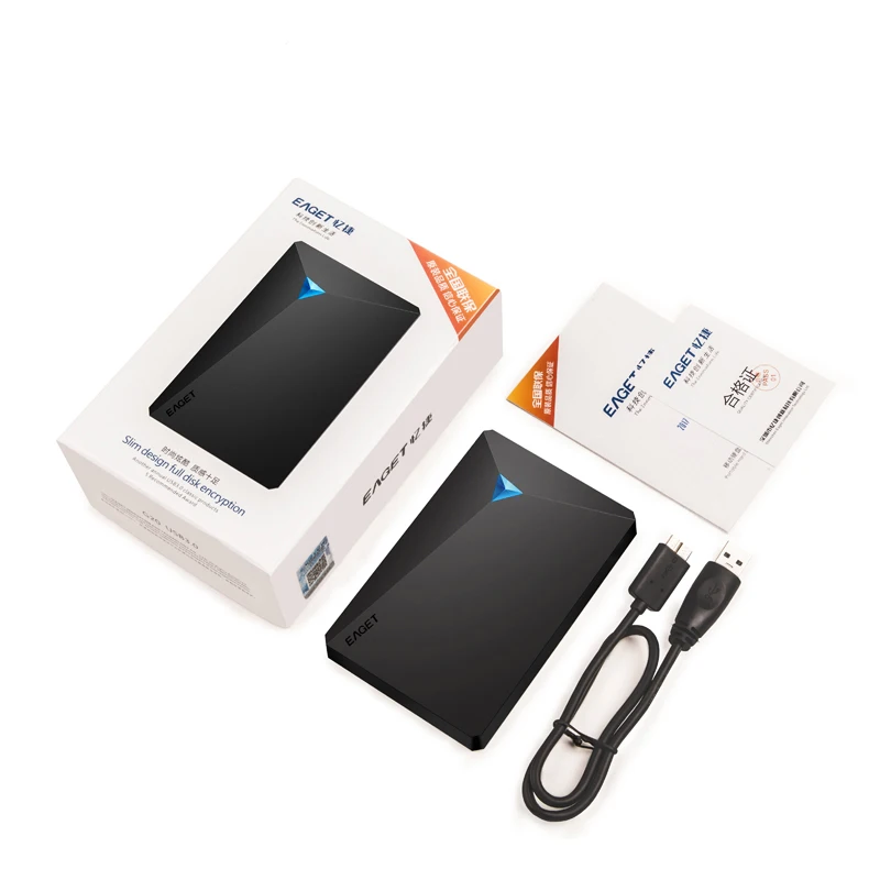 Eaget G20 шифрование внешний жесткий диск 3 ТБ/2 ТБ/500 GB USB 0 HDD 2 5 &quotпортативный ТБ для