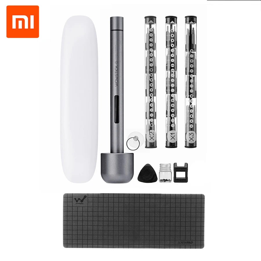 Details about   Xiaomi WowStick 1F Pro Electric Screwdriver Mini Alloy Body 3 LED Lithium 