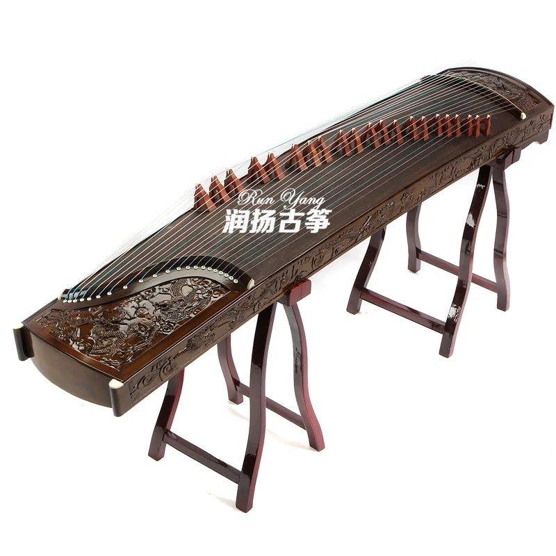 High Quality Professional Guzheng Master Handmade Phoebe 9 Dragon Solid