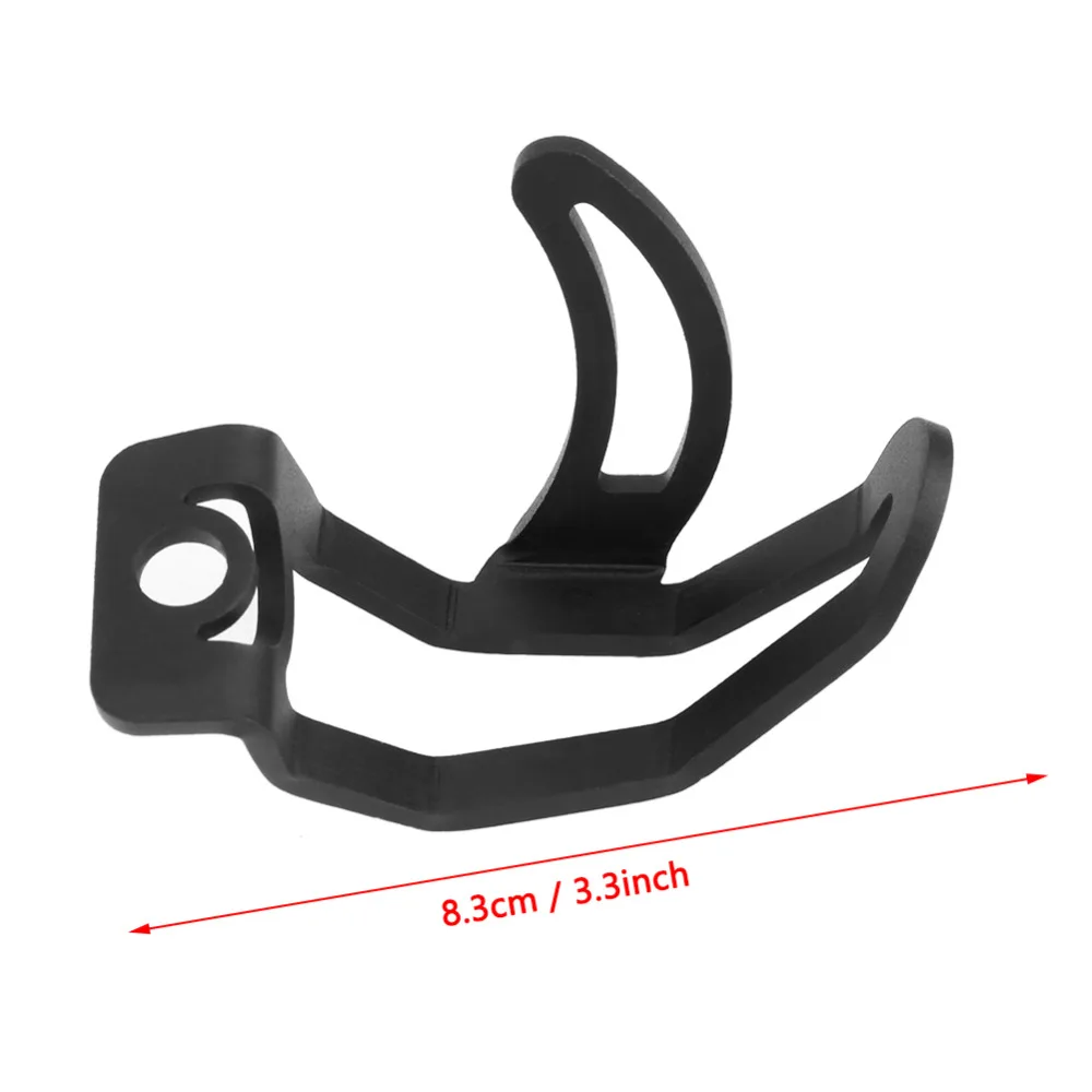 Black aluminum alloy 8.3cm Motorcycle Rear Brake Reservoir Guard Cover rustless CNC bending fit for BMW R1200GS / R nine T | Автомобили и