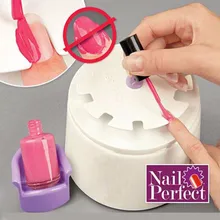 ТВ ногтей Идеальный дизайн ногтей Живопись Инструмент для накладывания лака для ногтей монтажный комплект ручной и скамеечка для ног лак для ногтей держатель дисплей маникюрные инструменты