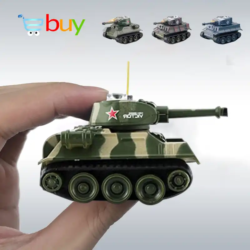 172 4 Colors Mini Tiger Battle RC Tank Remote Radio Control Panzer