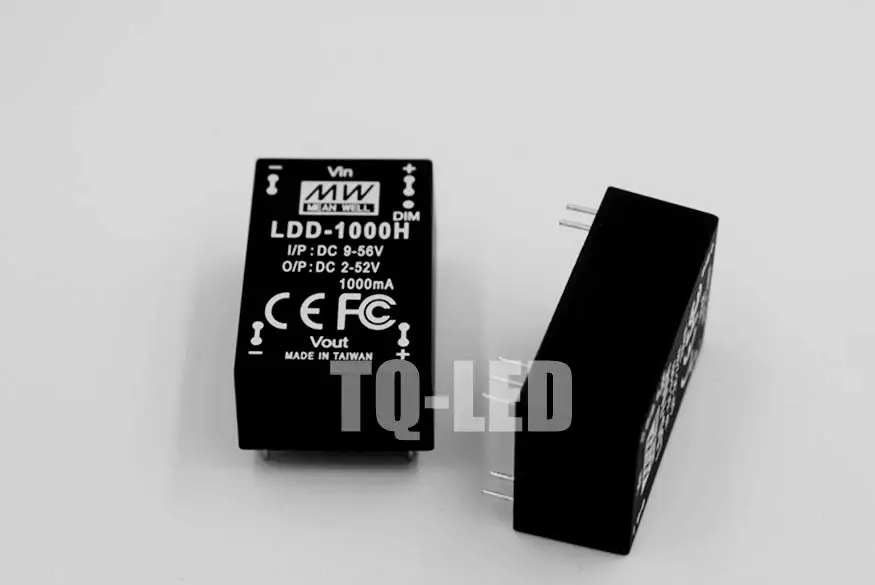 

10piece/lot Meanwell Ldd-1000h Led Driver DC9-56V to DC2-52V 1000mA