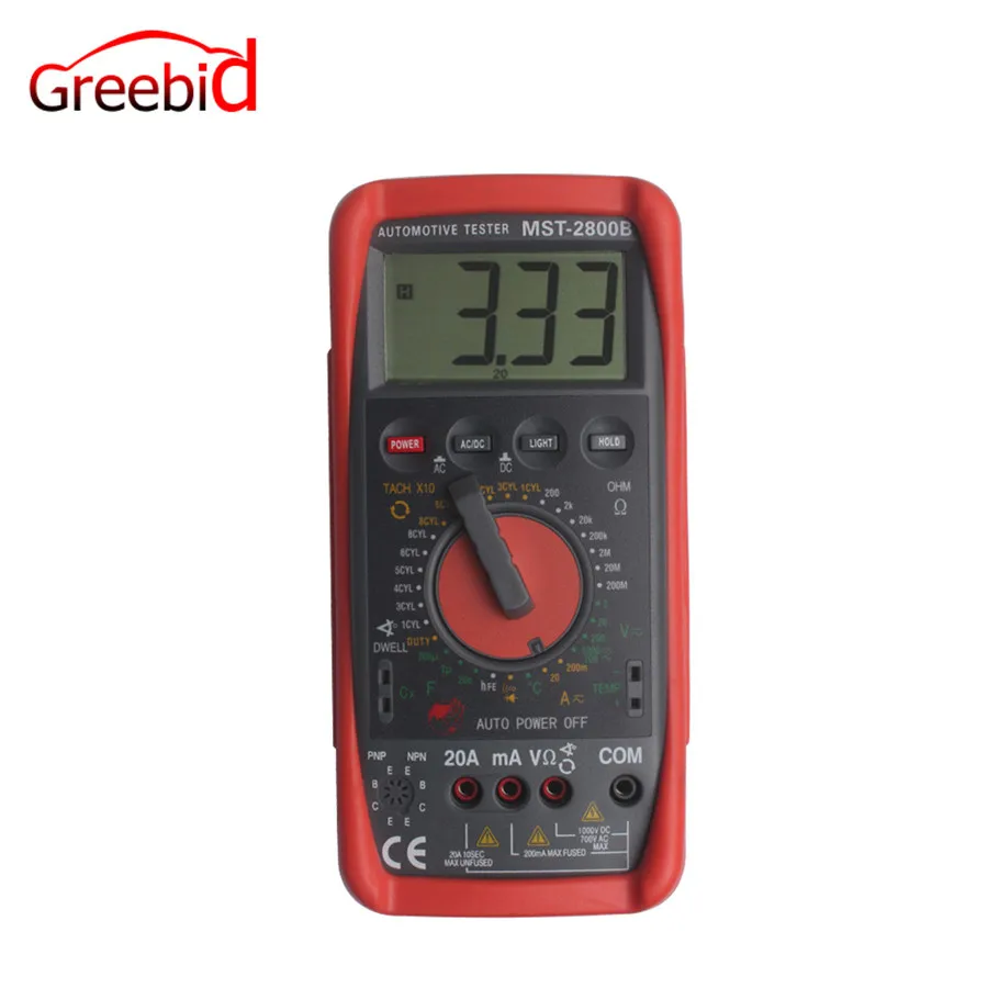 

MST-2800B Intelligent Automotive Digital Multimeter