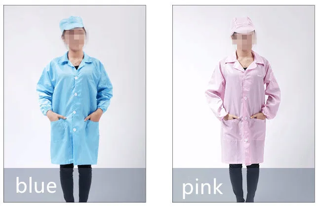 Painting workshop dust-free room work clothes antistatic dust-free clothing antistatic coat