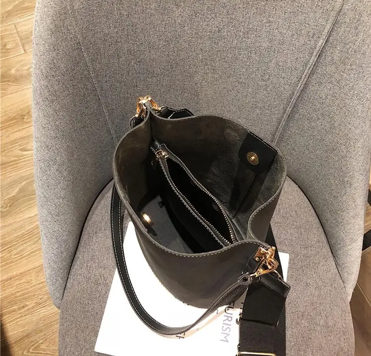 Простые Повседневное большой Ёмкость женская сумка-мешок леди Диагональная Сумка из мягкой кожи для покупок через плечо сумка B42-19