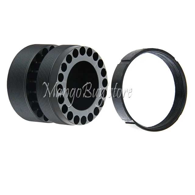 Tactical Free Floating Quad Rail Threaded Barrel Nut for AR 15/.223/5.56 Quadrail+ Jam Ring Free