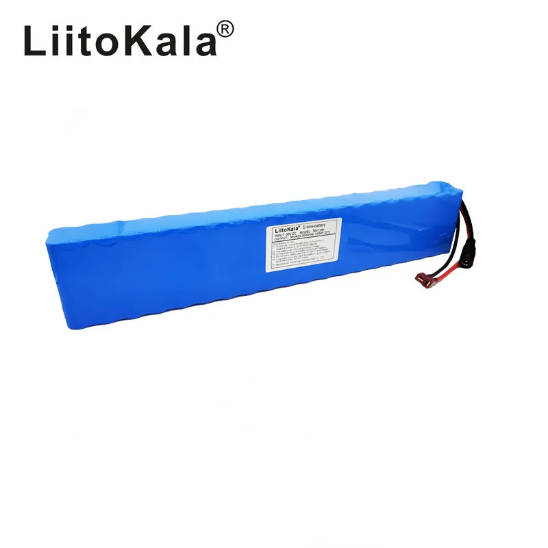 LiitoKala 36 В 10Ah 42 в 18650 комплект литий-ионный батарей с 20A BMS для электровелосипеда электрический автомобиль велосипед мотор скутер 600 ватт