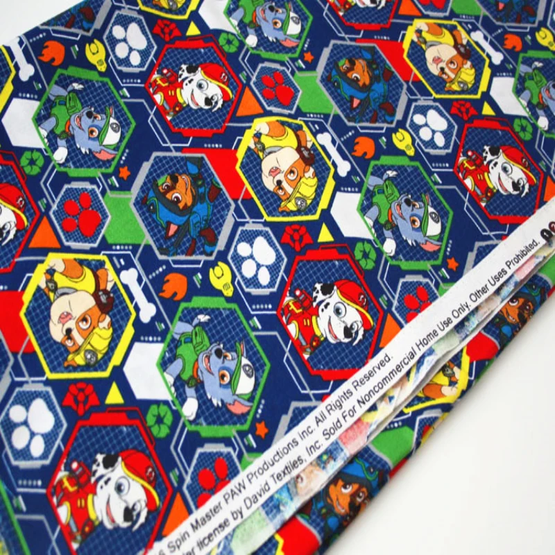 

328 PLAIN pure cotton fabrics japan cloth for Patchwork cartoon DOG no way Scalable DIY Pillow curtain material Sheets