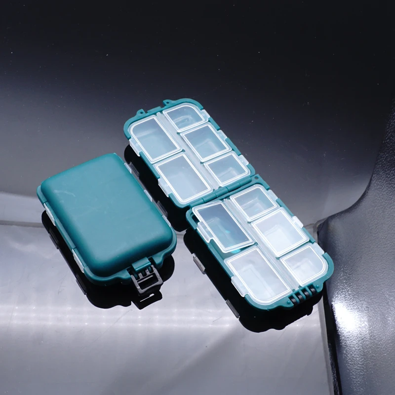 Мини пластиковая коробка для чулок маленькие части tamiya мини 4wd Автомобили 10 ячеек 1 шт. цена MJ модель